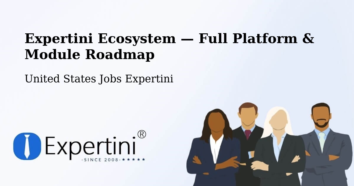Expertini Ecosystem — Full Platform & Module Roadmap – Lafayette
