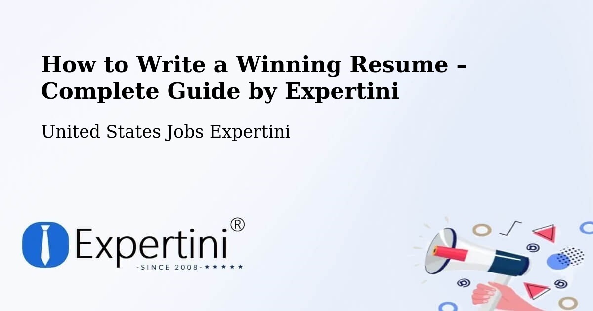 Resume Writing Guide for Job Seekers – Lafayette - Lafayette, United States Jobs Expertini